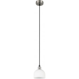Lampa wisząca Molly - szklana, biała, Reality | Kup teraz!