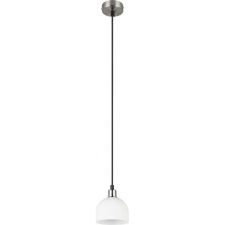 Lampa wisząca Molly - szklana, biała, Reality | Kup teraz!