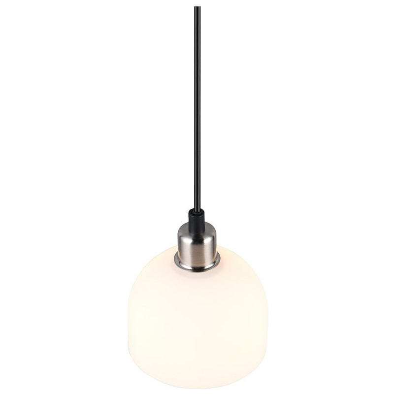 Lampa wisząca Molly - szklana, biała, Reality | Kup teraz!