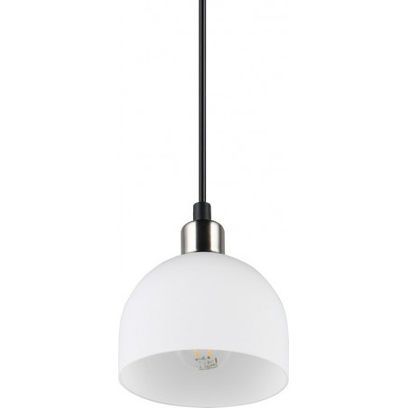 Lampa wisząca Molly - szklana, biała, Reality | Kup teraz!