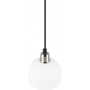 Lampa wisząca Molly - szklana, biała, Reality | Kup teraz!