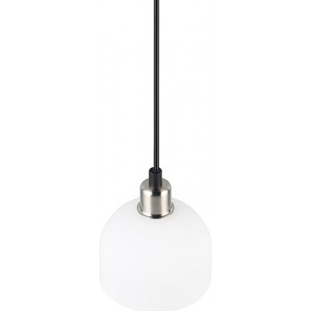 Lampa wisząca Molly - szklana, biała, Reality | Kup teraz!