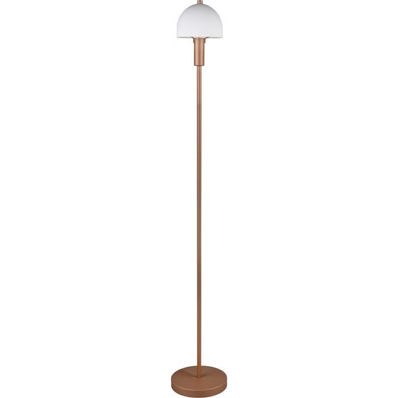 Lampa podłogowa szklana Reality Glenn | 120cm, Retro, Biała