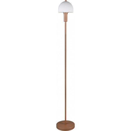Lampa podłogowa szklana Reality Glenn | 120cm, Retro, Biała