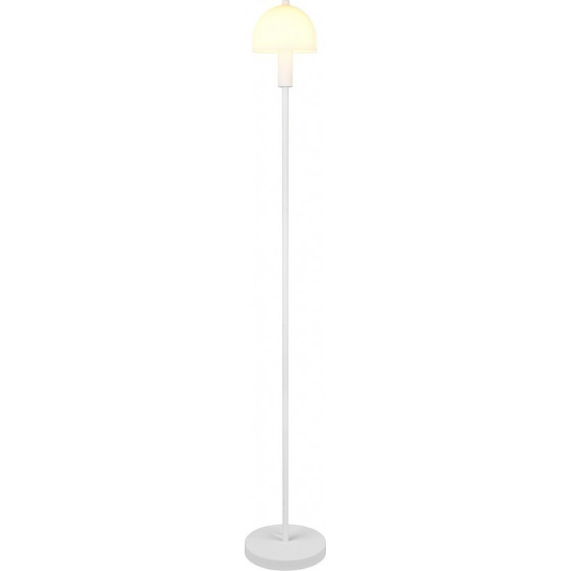 Lampa podłogowa szklana Reality Glenn | Biały mat, 120cm