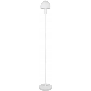 Lampa podłogowa szklany klosz retro Glenn 120cm opal / biały mat Reality