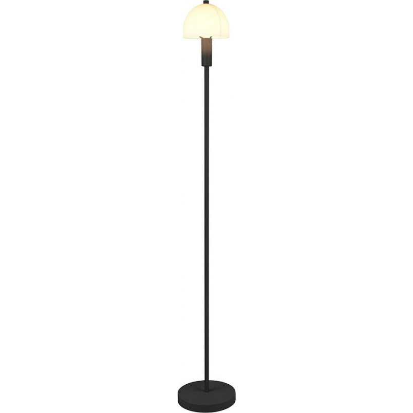 Lampa podłogowa retro Glenn | Szklany klosz | Reality