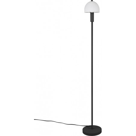 Lampa podłogowa retro Glenn | Szklany klosz | Reality