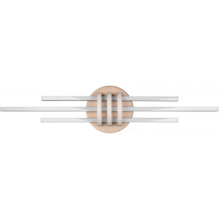 Plafon LED Cinto: Nowoczesny design, 81cm, Brązowy - Reality