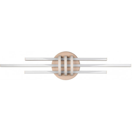 Plafon LED Cinto: Nowoczesny design, 81cm, Brązowy - Reality