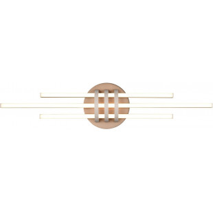 Plafon LED Cinto: Nowoczesny design, 81cm, Brązowy - Reality