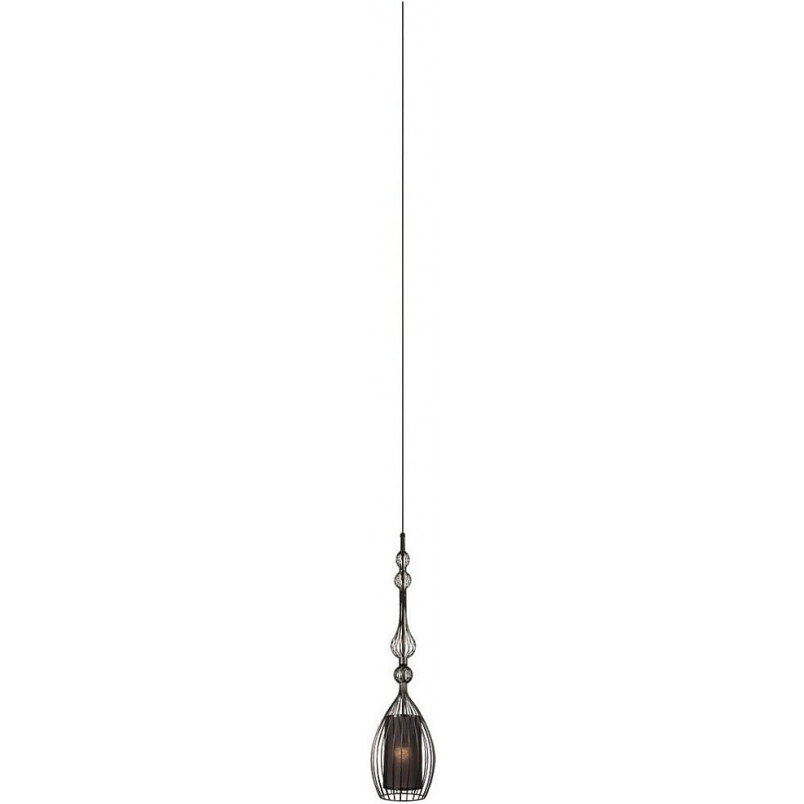 Lampa wisząca Abi czarna Nowodvorski | Elegancki design