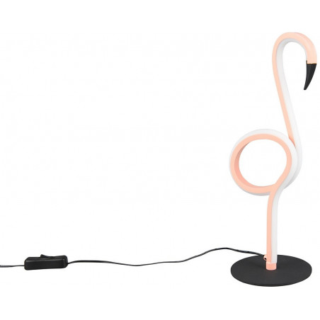Lampa Flamingo Ingo LED - Różowa, Nowoczesna | Reality