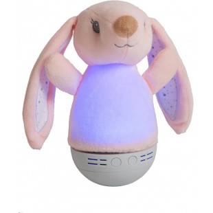 Lampka nocna Dolly Bunny Lucide - Różowa, z muzyką | Sklep z lampami
