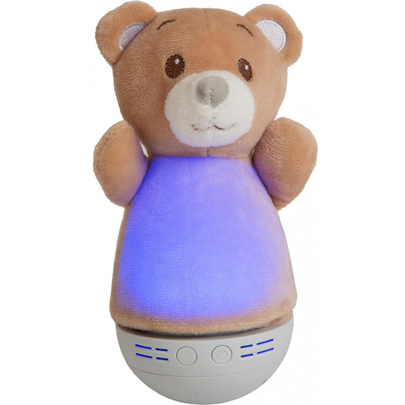 Lampka nocna dla dziecka Dolly Bear Lucide | Muzyka i LED