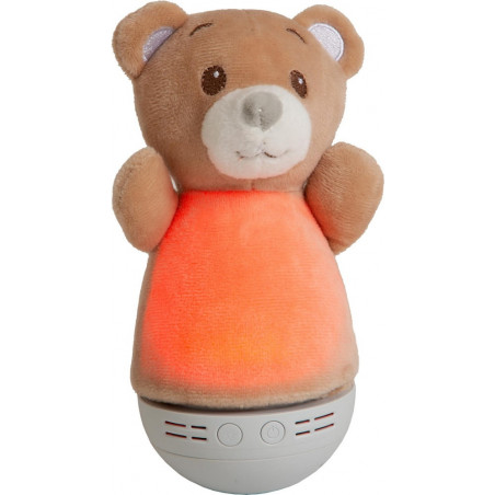 Lampka nocna dla dziecka Dolly Bear Lucide | Muzyka i LED