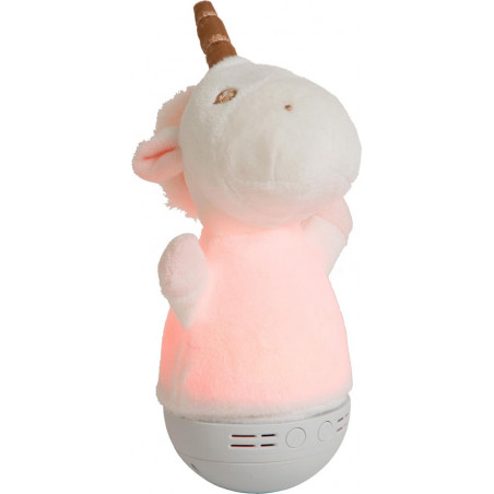 Lampka nocna Dolly Unicorn Lucide - Muzyka i LED | Sklep