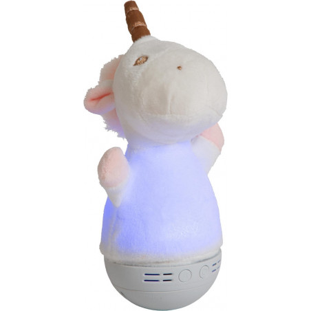 Lampka nocna Dolly Unicorn Lucide - Muzyka i LED | Sklep