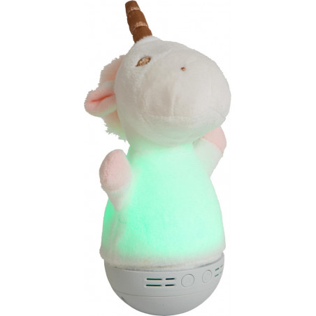 Lampka nocna Dolly Unicorn Lucide - Muzyka i LED | Sklep