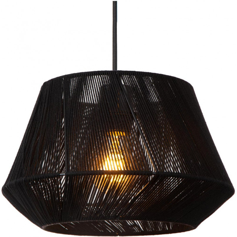Lampa wisząca czarna Lucide Jessica - Elegancki design