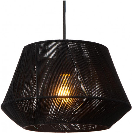 Lampa wisząca czarna Lucide Jessica - Elegancki design