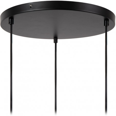 Lampa wisząca czarna Lucide Jessica - Elegancki design