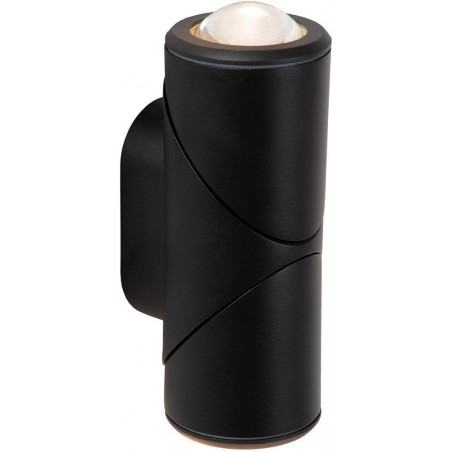 Kinkiet zewnętrzny Erin II LED czarny | Lucide