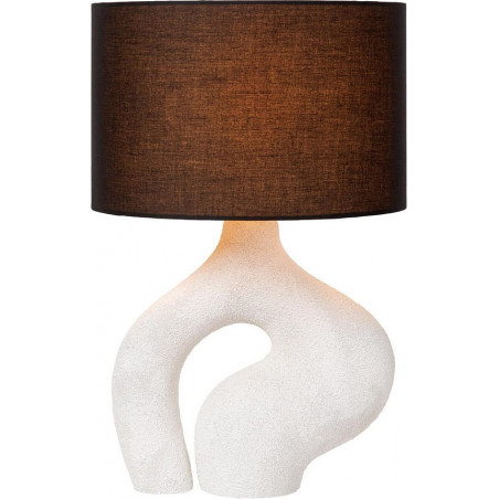 Lampa stołowa Japandi czarno-biała Lucide | Sklep z lampami