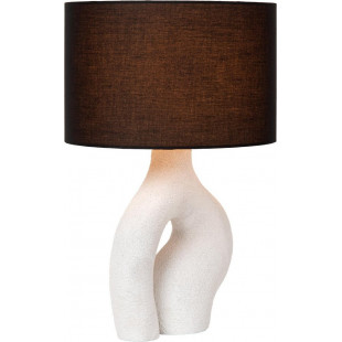 Lampa stołowa Japandi czarno-biała Lucide | Sklep z lampami