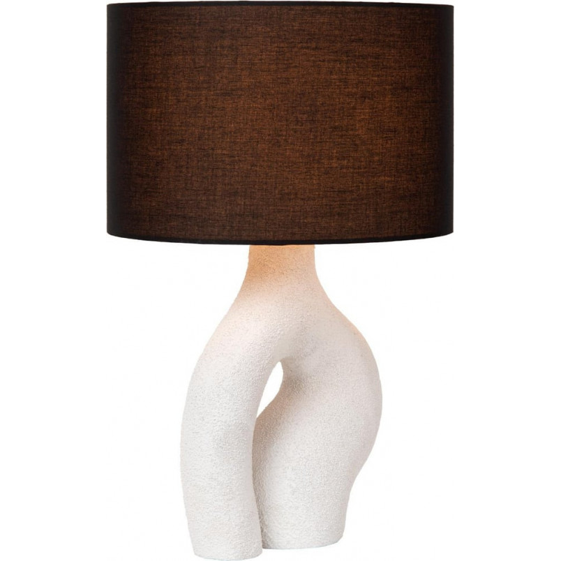 Lampa stołowa Japandi czarno-biała Lucide | Sklep z lampami