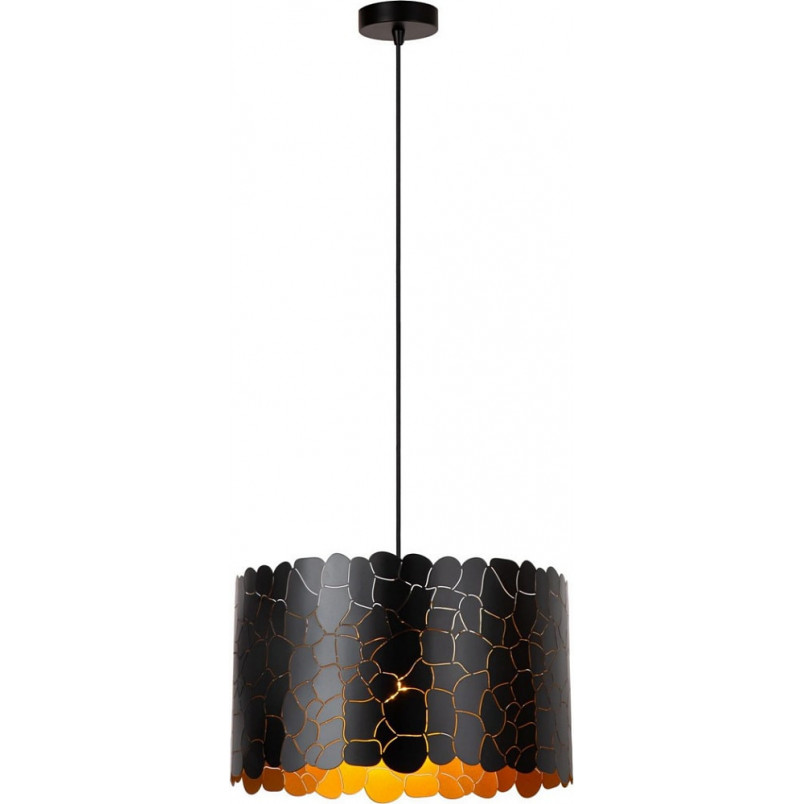 Lampa wisząca Almelo | Lucide | Czarna, złota | Kup online