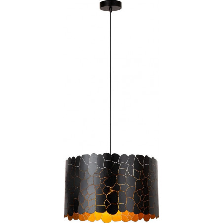 Lampa wisząca Almelo | Lucide | Czarna, złota | Kup online