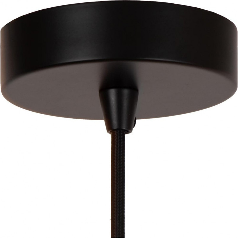 Lampa wisząca Almelo | Lucide | Czarna, złota | Kup online