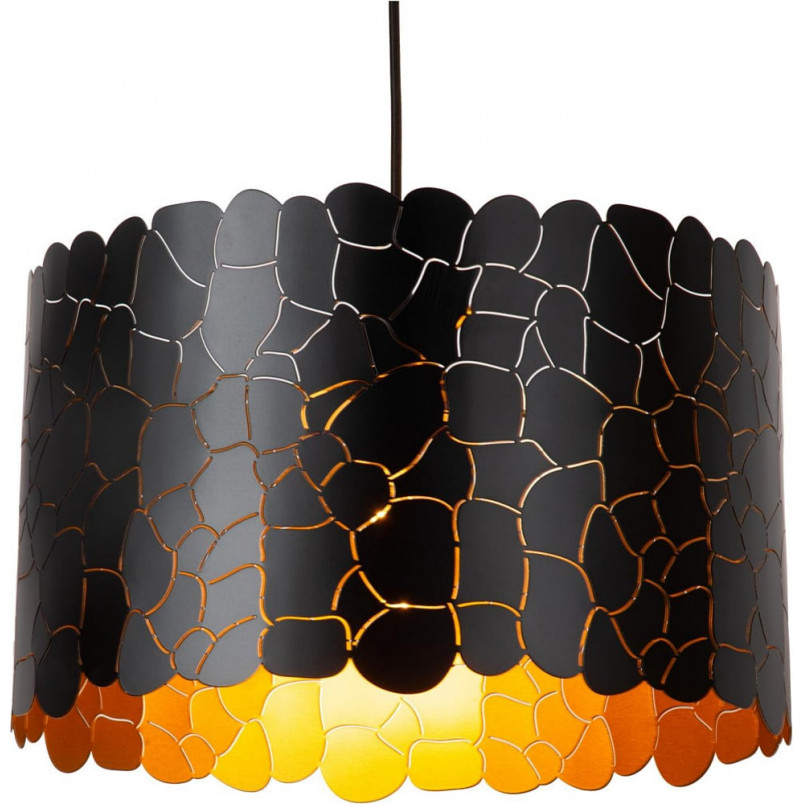 Lampa wisząca Almelo | Lucide | Czarna, złota | Kup online