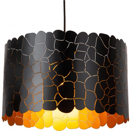 Lampa wisząca Almelo | Lucide | Czarna, złota | Kup online