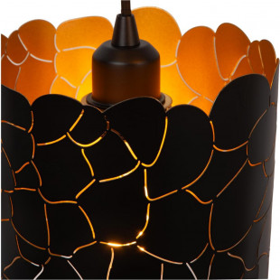 Lampa wisząca Almelo III czarny/złoto | Lucide - Elegancki design
