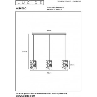 Lampa Almelo III - Elegancja i Design | Lucide