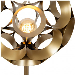 Lampa podłogowa kula Lucide Hannelore | Modern, Mosiądz