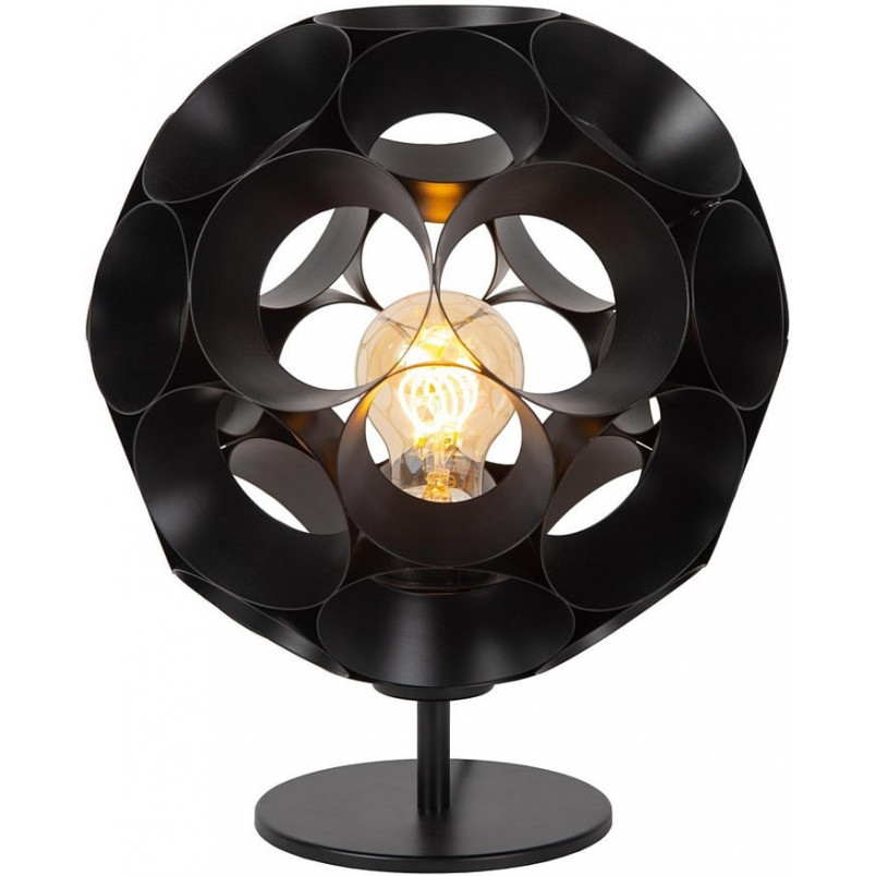Lampa stołowa Lucide Hannelore | Modern, Czarna | Kup online