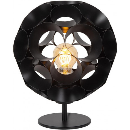 Lampa stołowa Lucide Hannelore | Modern, Czarna | Kup online