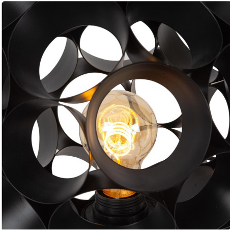 Lampa stołowa Lucide Hannelore | Modern, Czarna | Kup online