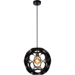 Lampa Wisząca Kula Czarna Lucide Hannelore | Design i Jakość