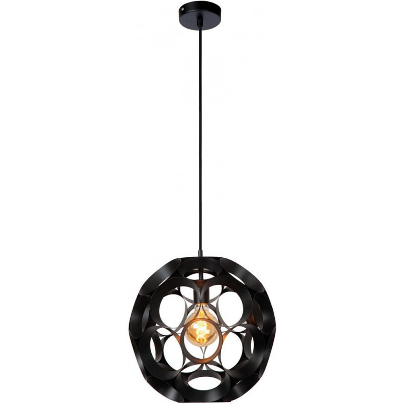 Lampa Wisząca Kula Czarna Lucide Hannelore | Design i Jakość