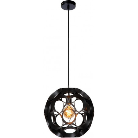 Lampa Wisząca Kula Czarna Lucide Hannelore | Design i Jakość