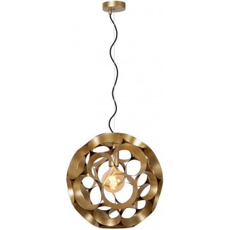 Lampa wisząca kula złota Lucide | Modern, E27 | Sklep z lampami
