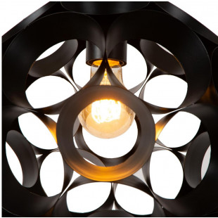 Lampa Wisząca Kula Czarna Lucide Hannelore | Sklep Lamp