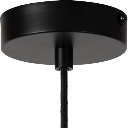 Lampa Wisząca Kula Czarna Lucide Hannelore | Sklep Lamp