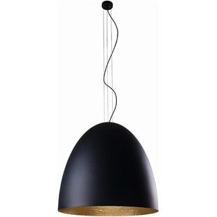 Lampa wisząca Egg czarno-złota Nowodvorski - Stylowe oświetlenie