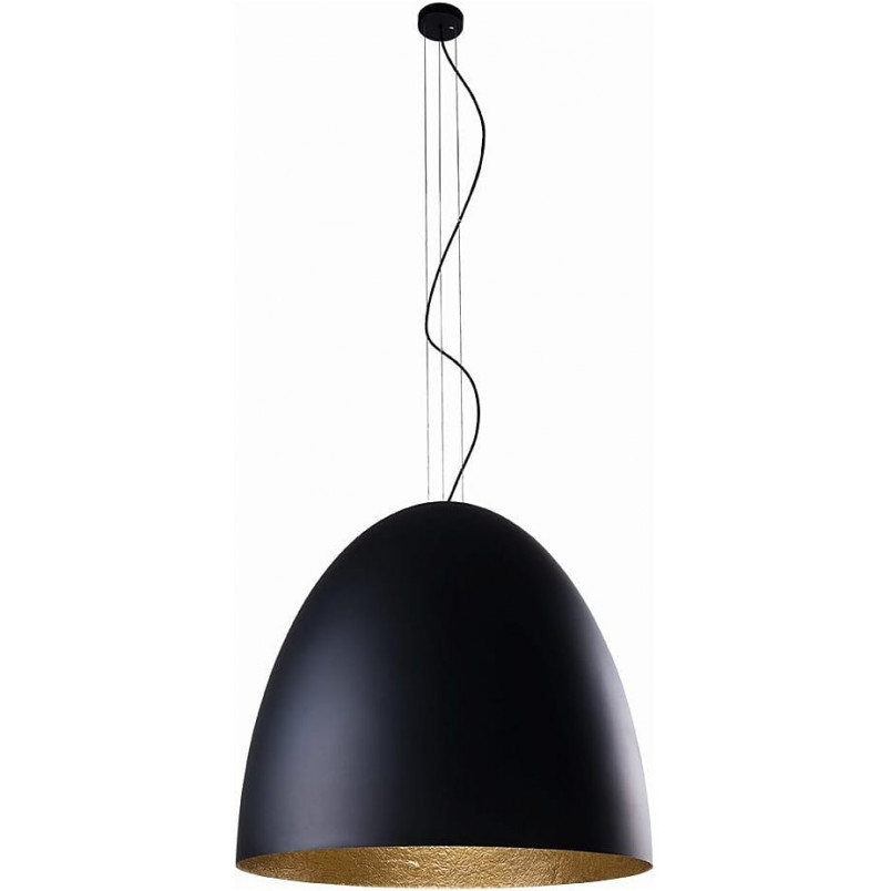 Lampa wisząca Egg czarno-złota Nowodvorski - Stylowe oświetlenie