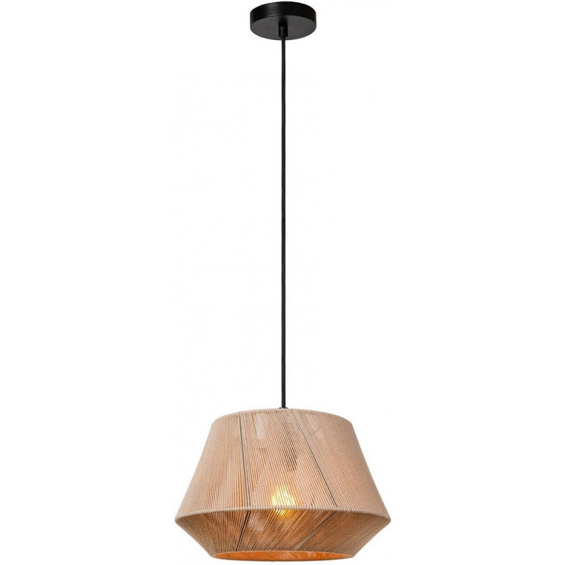 Lampa wisząca sznurkowa Jessica szara | Lucide - Odkryj!